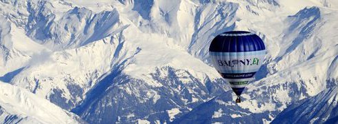 Let balonem přes Alpy